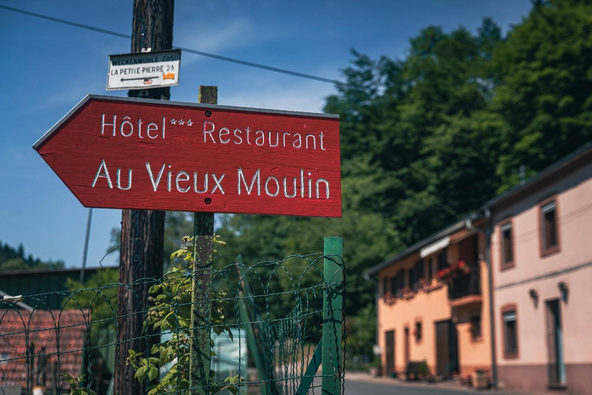 Hotel Au Vieux Moulin Graufthal Exterior photo